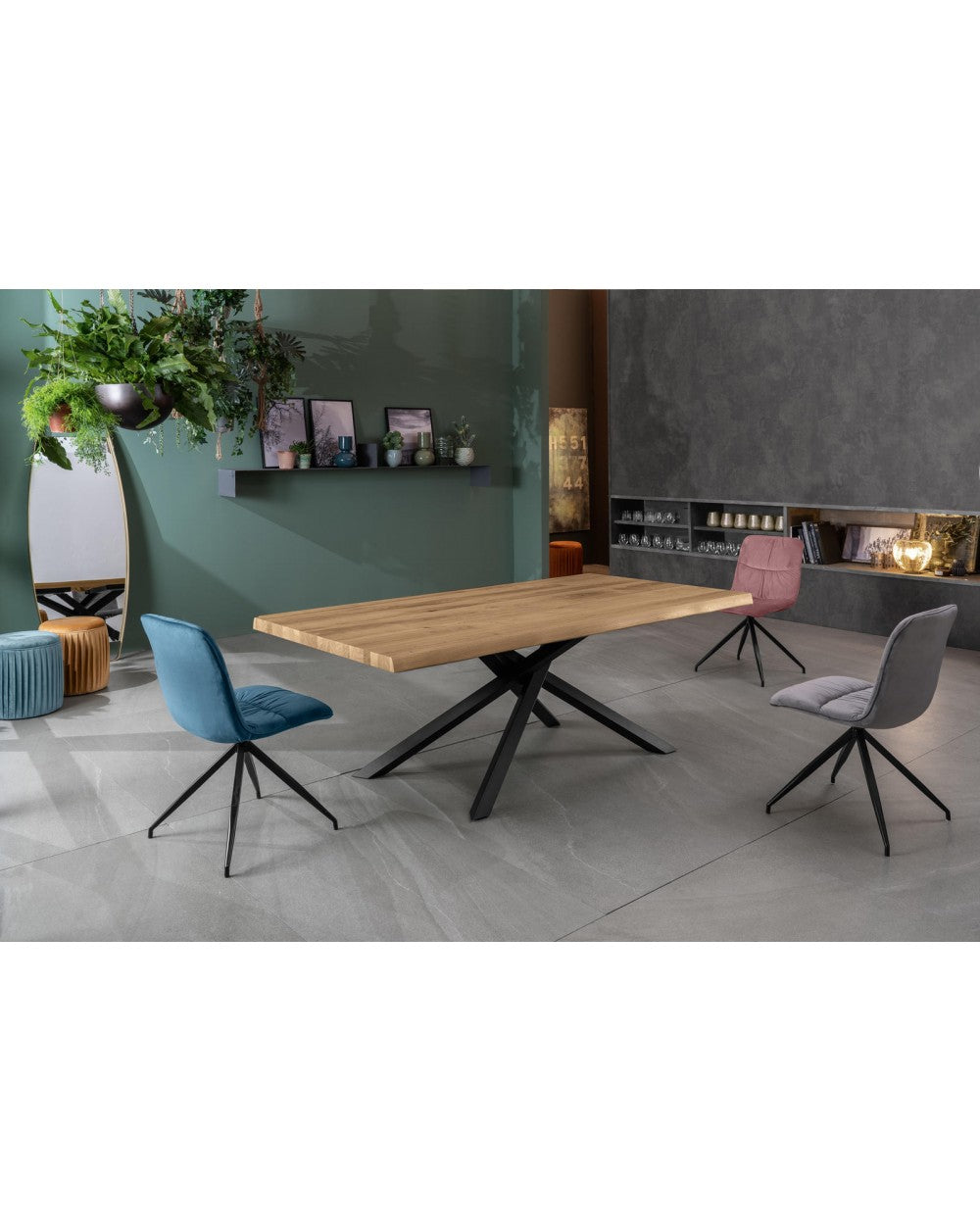 Fester Tisch 200 x 76 H cm – Spike