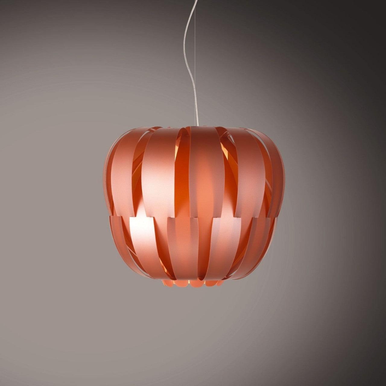 Aussetzen 3 Luci Copper in Metall Cromato Cm. 75 x 60h