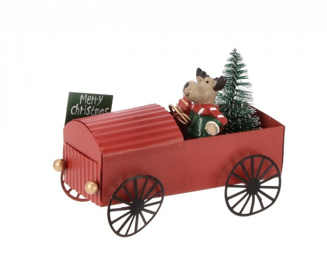 12x Dekor Birck Rote Maschine C.