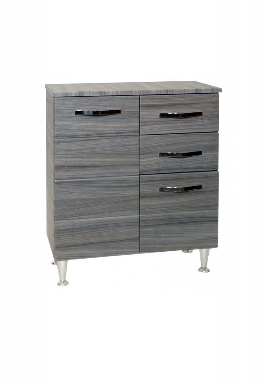 Antonella-Untergestell mit 2 Türen plus 2 Schubladen 66 x 33 x 80 cm