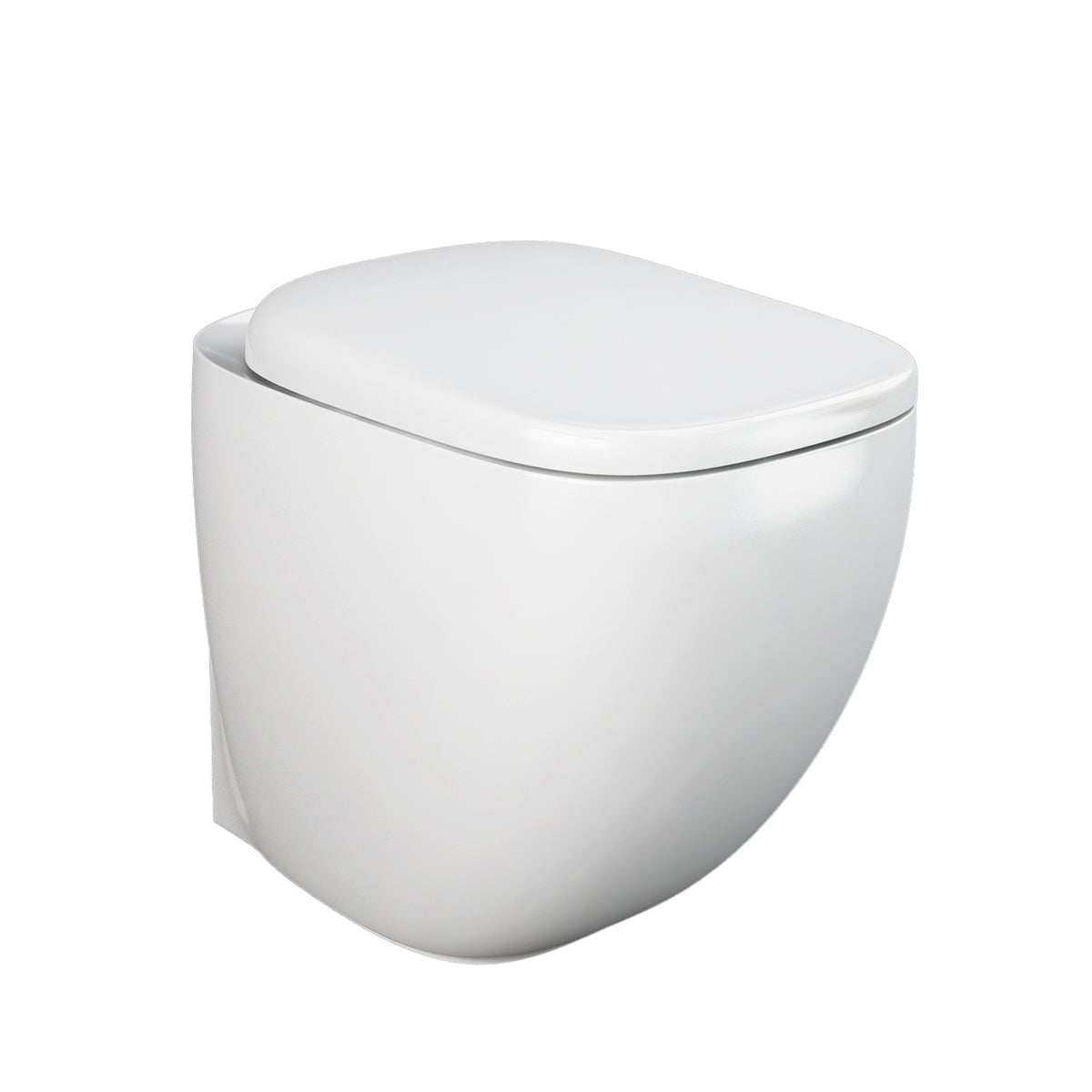 Vorwand-WC mit verdeckter Befestigung