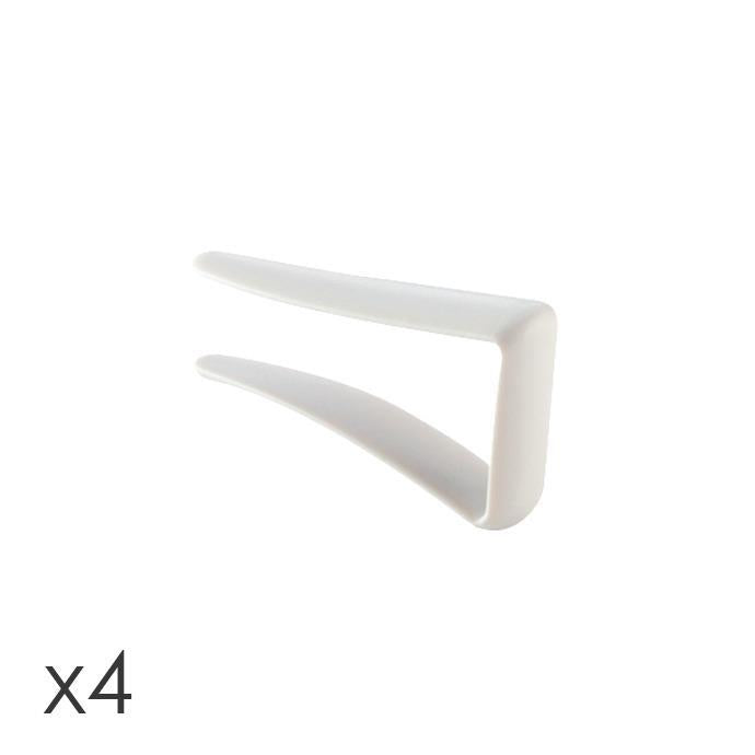 Set 4-teilige Clip Wall Stop Bald