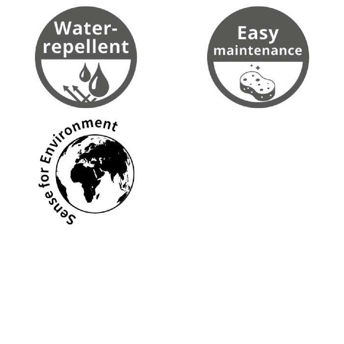 Dunkelblaue Outdoor-Schaukel aus Korbgeflecht Bologna 195h cm