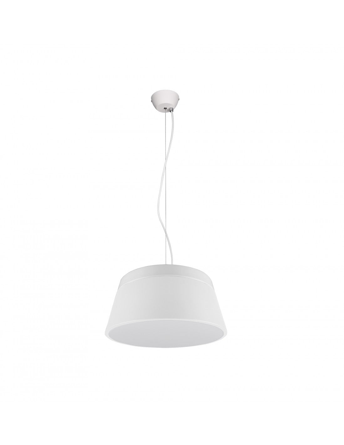 Baroness Suspension White Ø45cm Double Light Trio Lighting