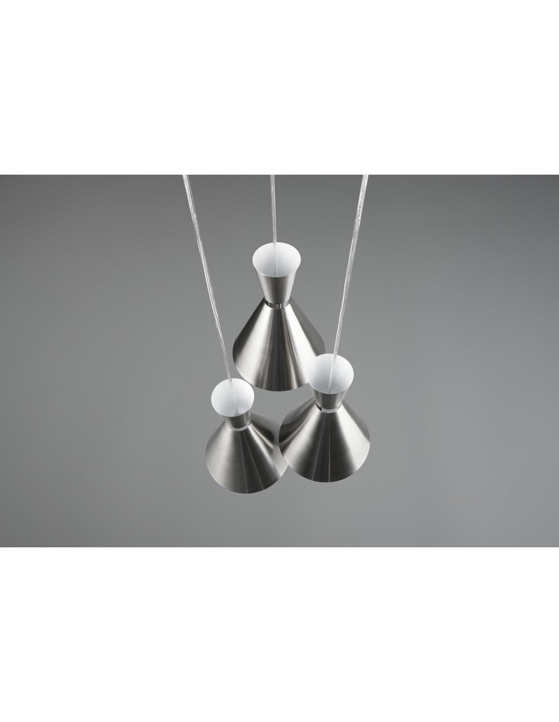 Suspension Rotz Enzo 3xE27 Schwarz Opaco Trio Lighting