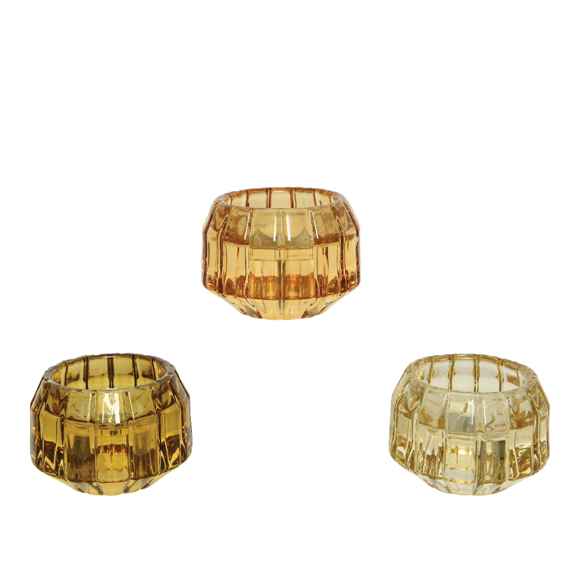 Glasfaseranschluss H 4 cm abgereichertes Glühnsteinfarben