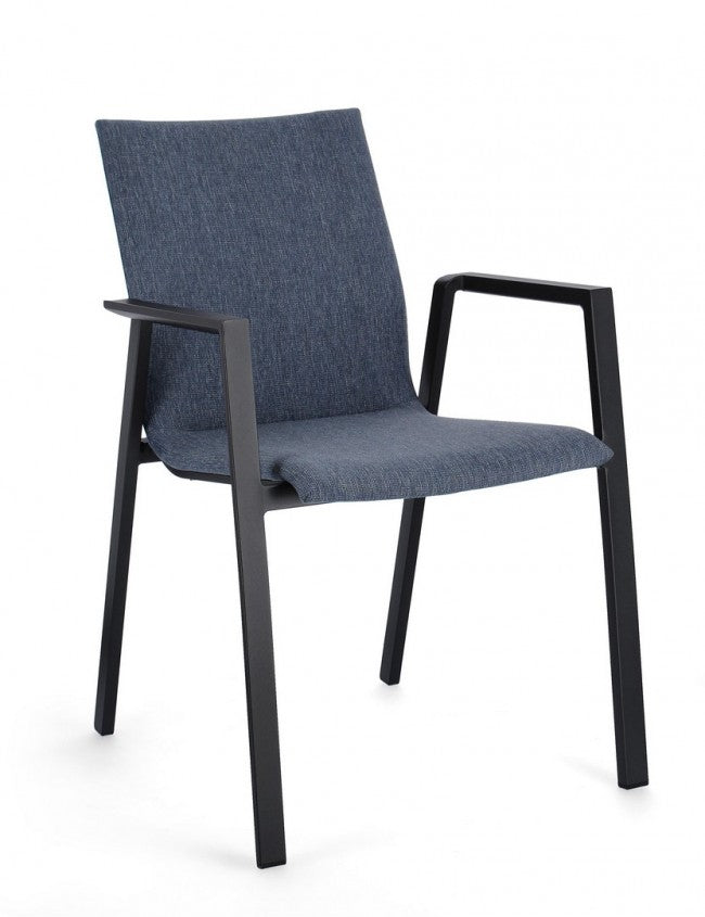 4x Stuhl C-Br Odeon Antr-Denim Jx55