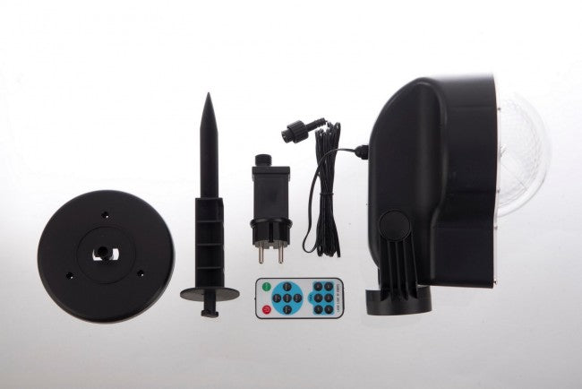 4x Snow Effect LED Projector 4f Mov.IP44