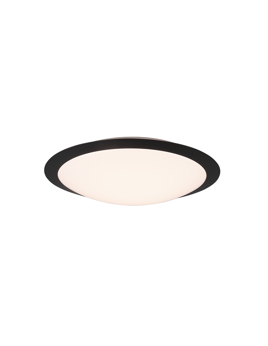 Plafoniera Bagno Umberto Led 18w IP44 Schwarz Ø42 cm Trio Lighting