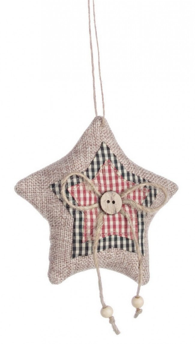 12x Anhänger mit Stern l