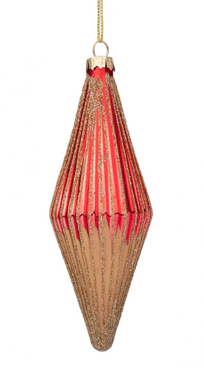 12x Punta VT Modish Red Anhänger