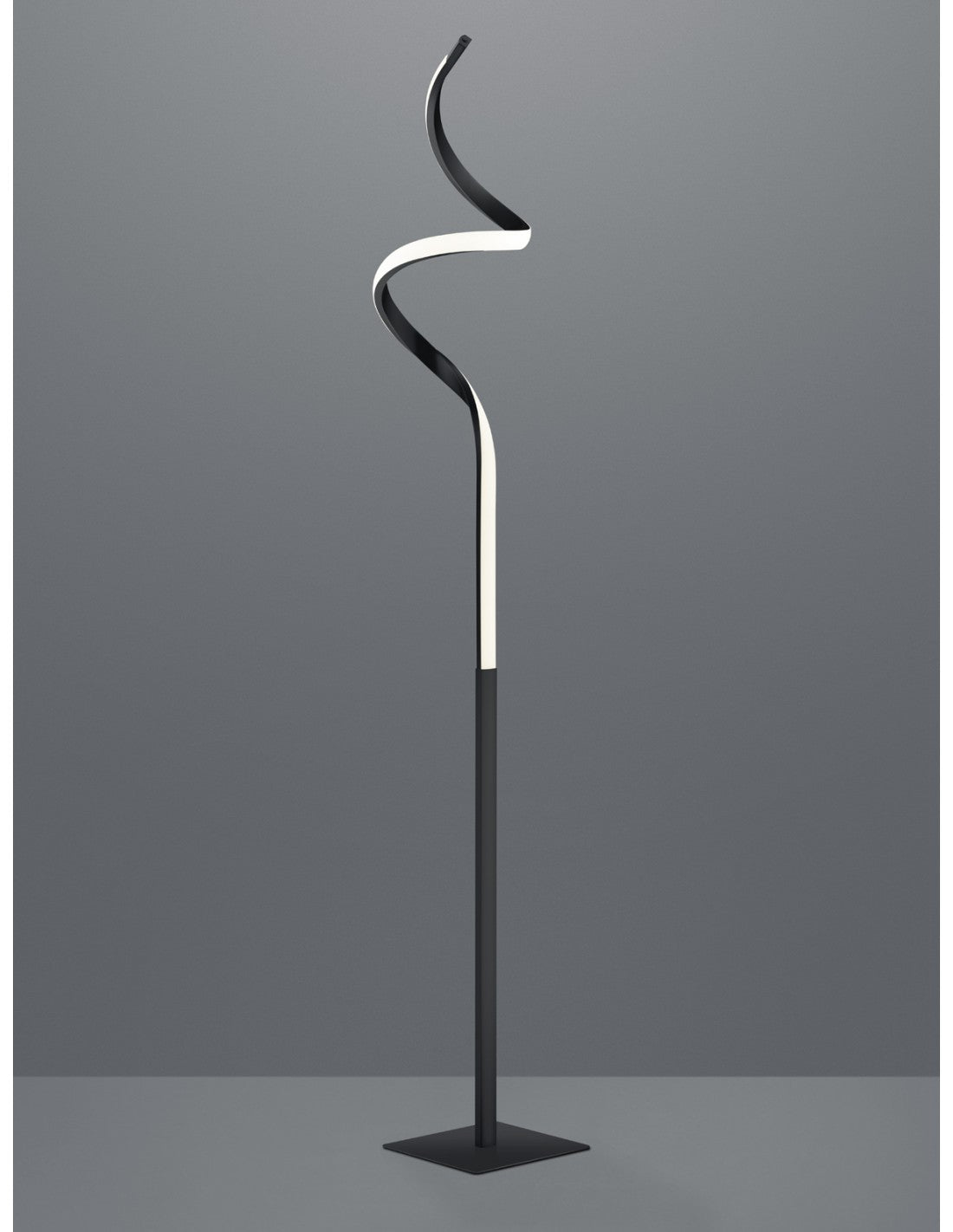 Dimmbare Course Led Touch Stehleuchte H145 cm Anthrazit Trio Lighting