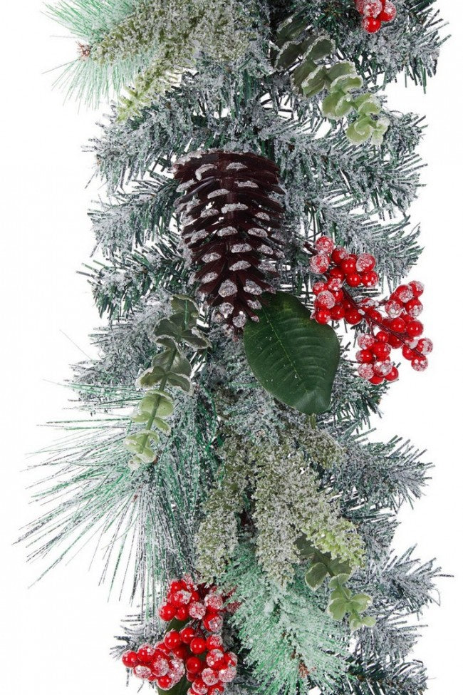 4x Boa Cheryl gefrorene rote Beeren H180