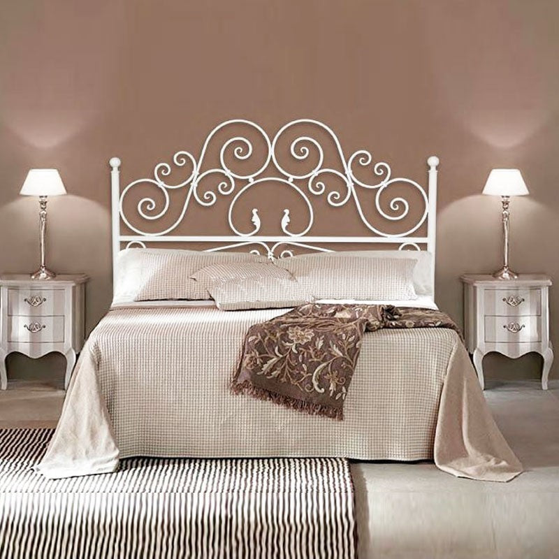 Hochzeitsgelenke mit weißem Eifer mit Containern 170x202xh.135 cm