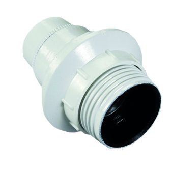 Lampenfassung mit Gewinde und E14-Ringmutter