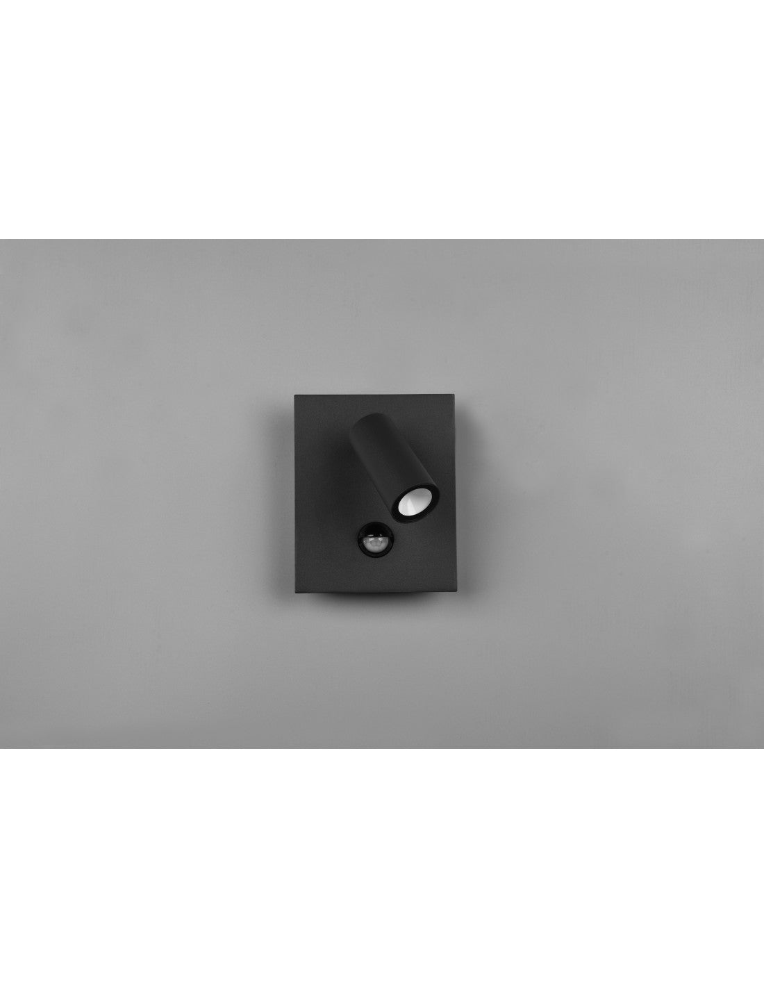 Tunga Spot LED Anthrazit verstellbare Wandleuchte IP54 mit Trio-Beleuchtungssensor