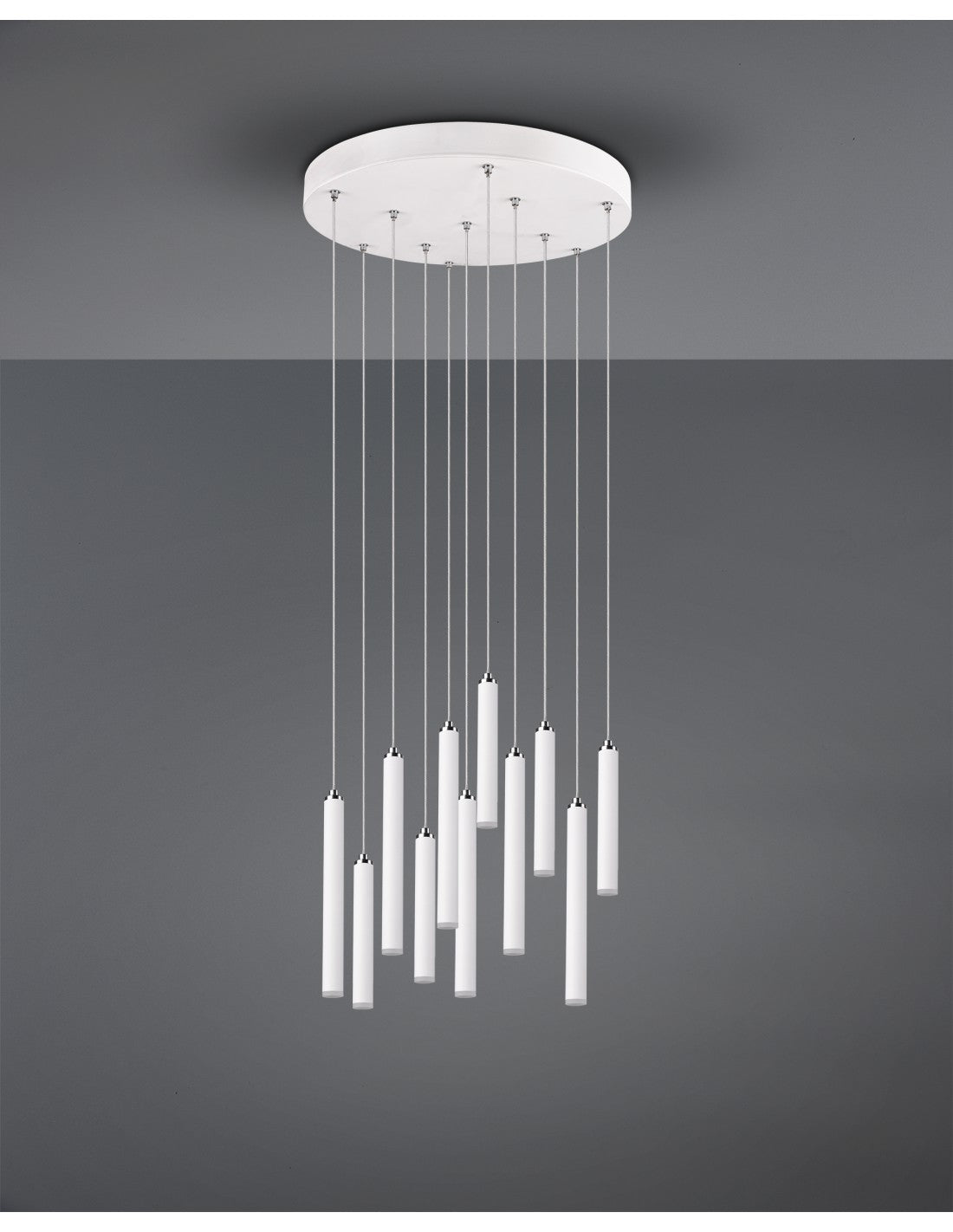 Moderne Tubular 11 Tubular 11 Tuble Led Bianco Ø40 cm Trio Lighting