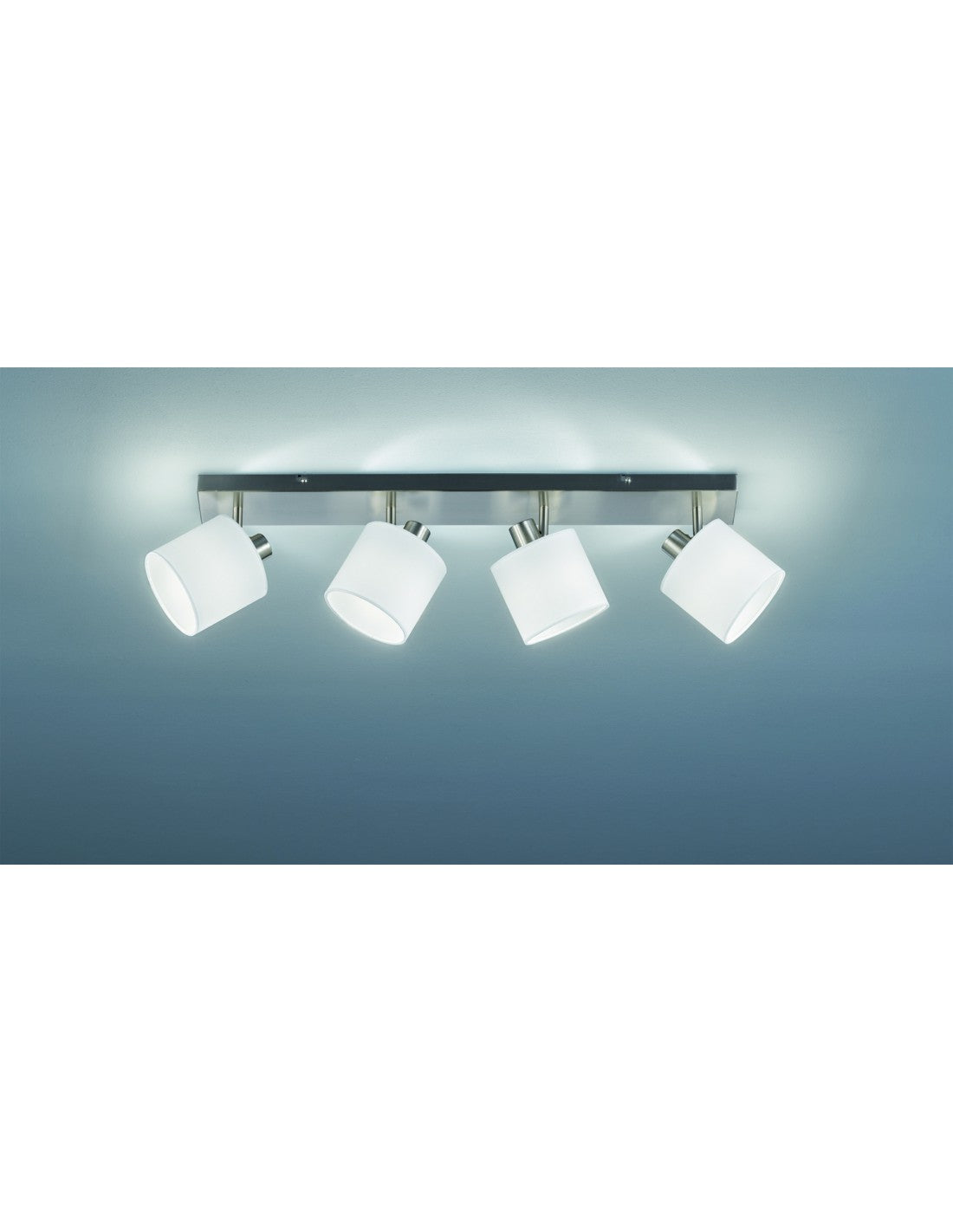 Strahler Tommy 4xE14 Spot Nickel L70 cm Trio Lighting