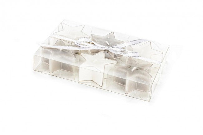 12x Conf6 Teelight Star White
