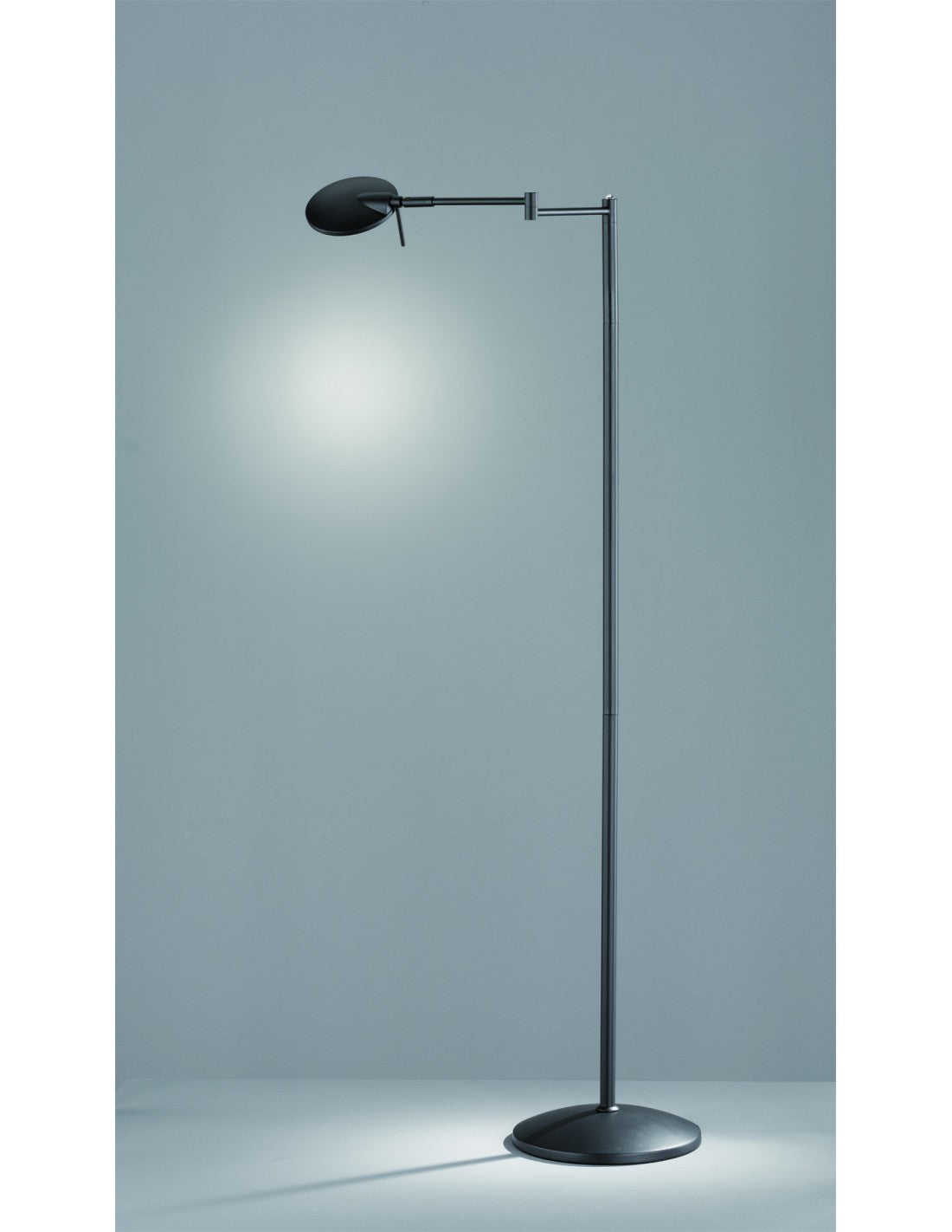 Kazan-Black-Led Touch Dimmable H121 cm Light Fading H121