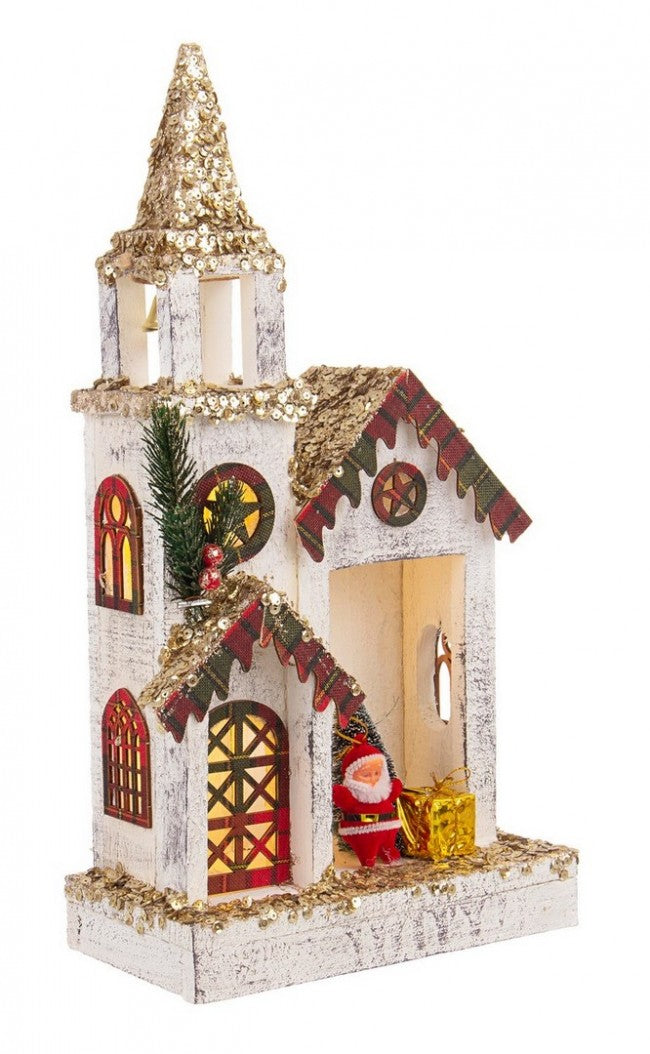 4x House Wood 72443 Weiß C.