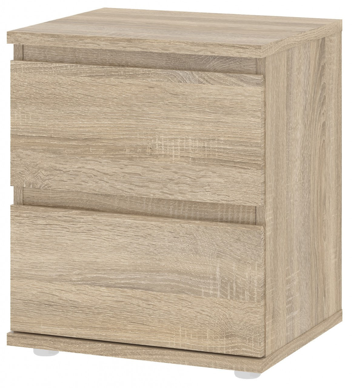 Schlafzimmer-Nachttisch aus Eichenholz, 40 x 34 x 48 h cm