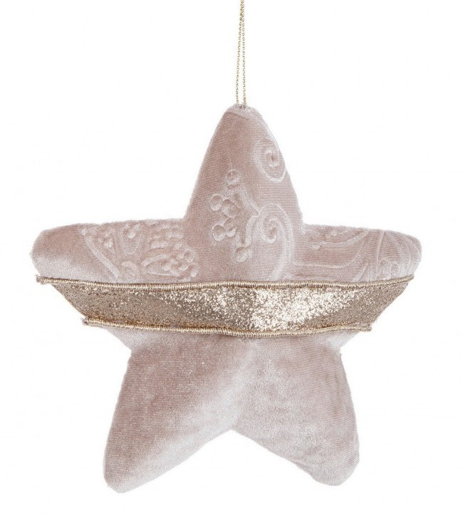 12x Anhänger Dilecta Stella Rosa