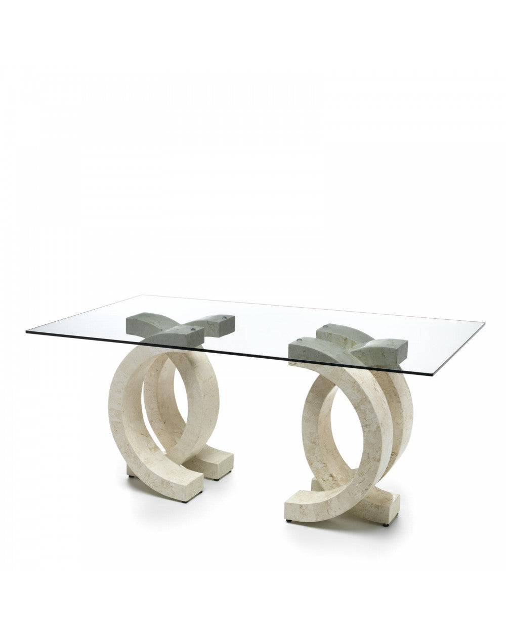 Fester Tisch 180 x 100 – Transparent – Olimpia