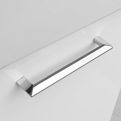 Waschschrank mit Keramikspüle - Classic weiß 50x50 cm