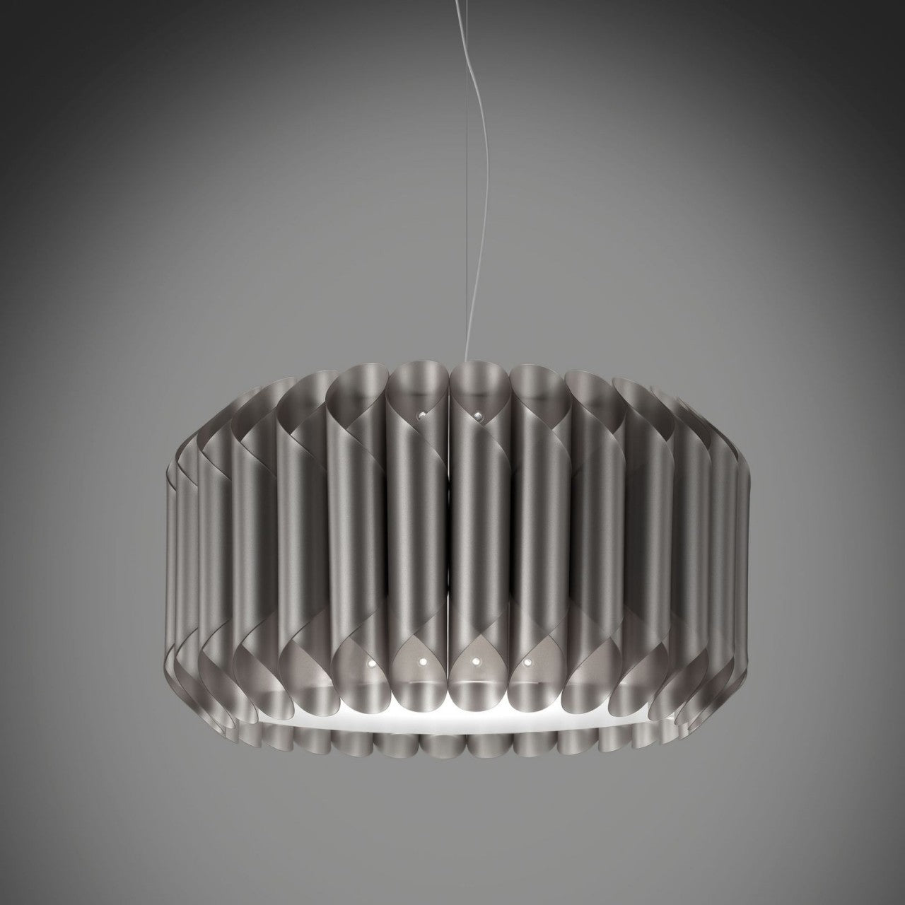 Silberne Aufhängung aus verchromtem Metall cm. 50 x 31h