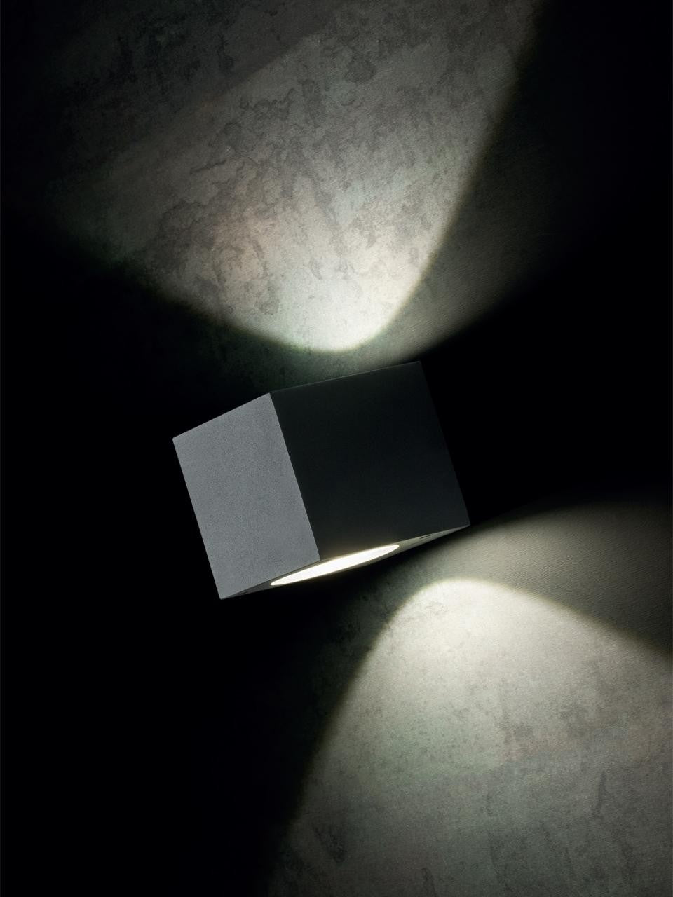 Applique 6W Led 4000K glänzend Graphit