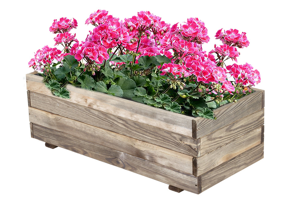 Pflanzgefäß aus imprägniertem Holz, 90 x 40 x 30 cm