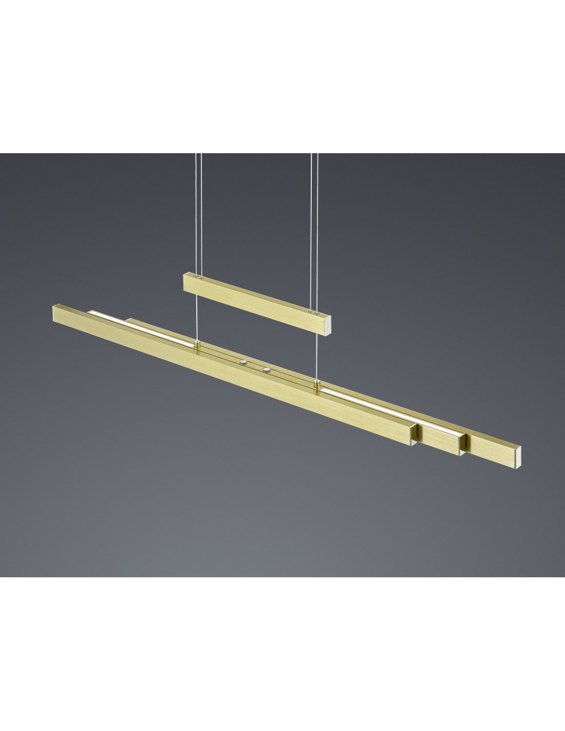 Suspension Moderne Trajan Led Touch Dimmbare Messing Trio Beleuchtung