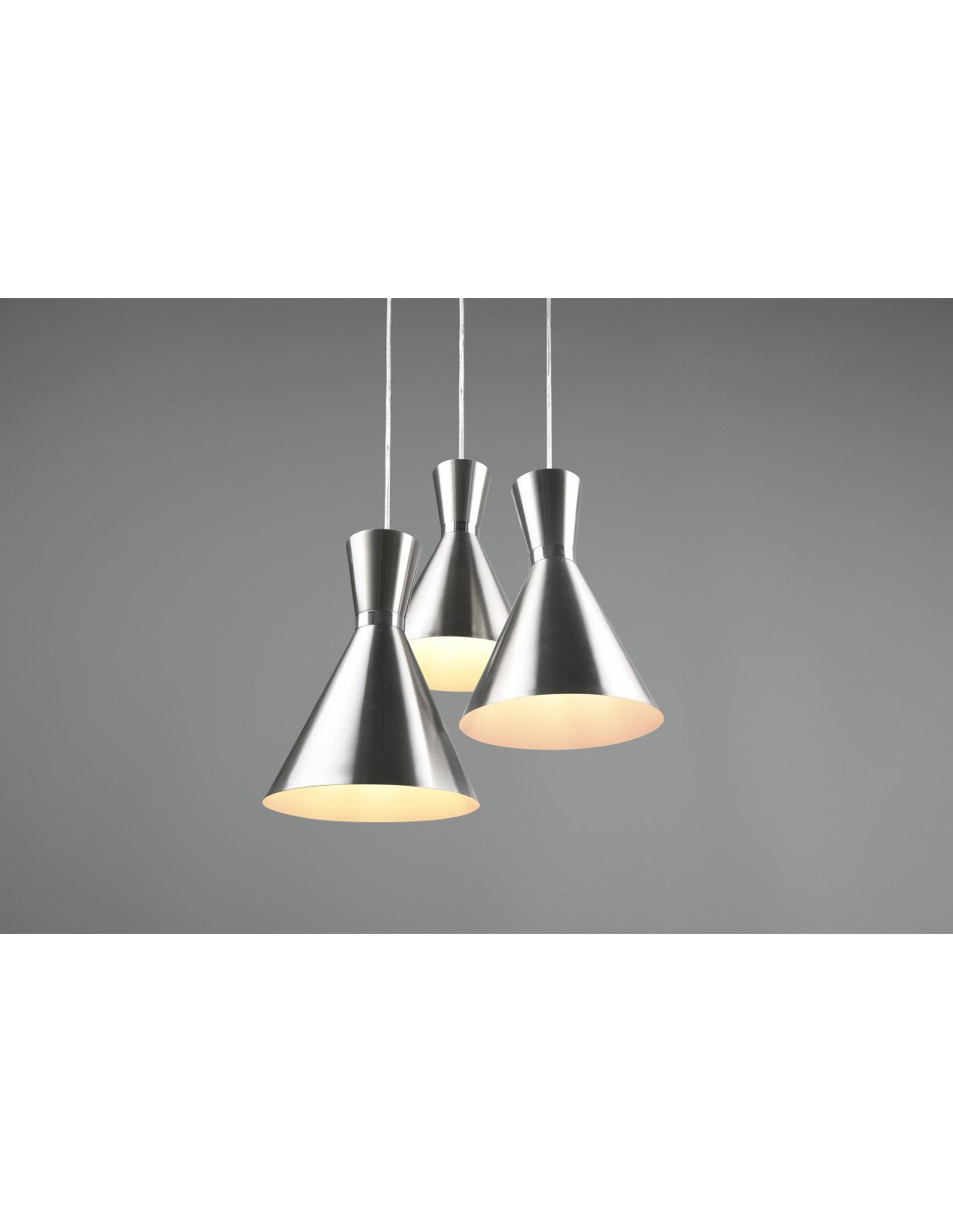 Suspension Rotz Enzo 3xE27 Schwarz Opaco Trio Lighting