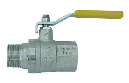 MF-Gaskugelhahn mit 2" langem Hebel
