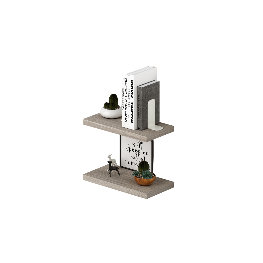 Paar Wandregale olmo Farbe H2,2x45x23cm