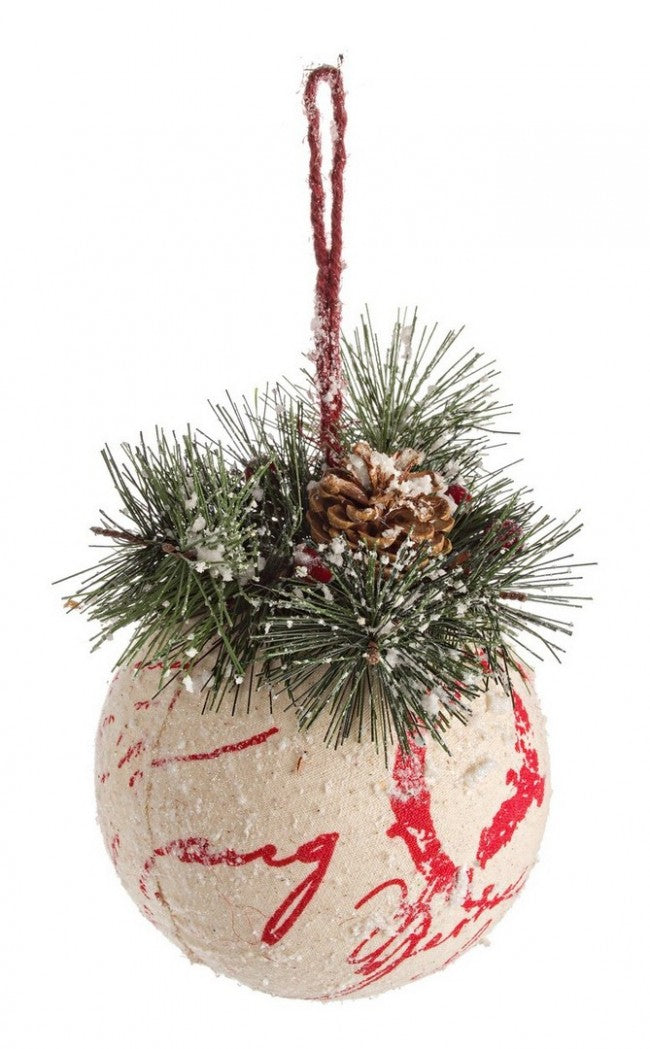 6x Postkartenanhänger Ball l