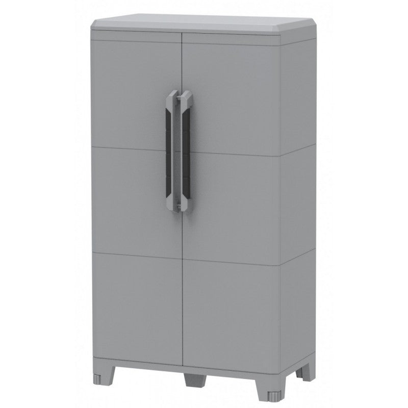 Frottee-Kleiderschrank aus Kunstharz, 78 x 43 x 143 h cm