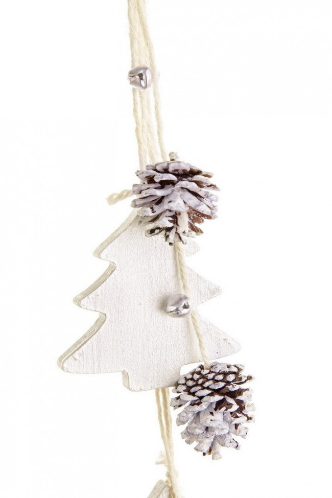 8x String Illia Pino 55 cm Perle