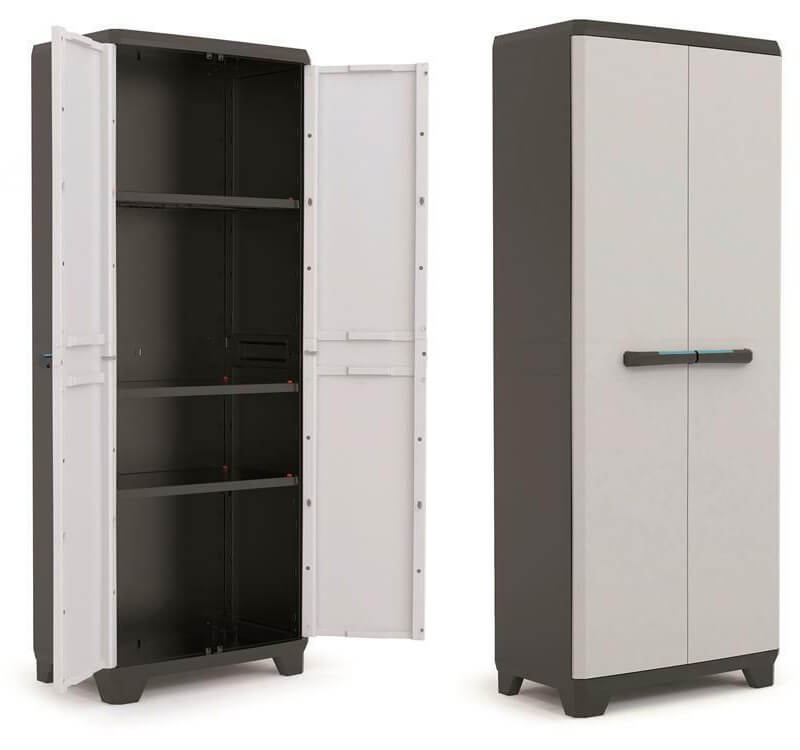 Keter Linear Tall 3 verstellbare Regale 68X39X173H