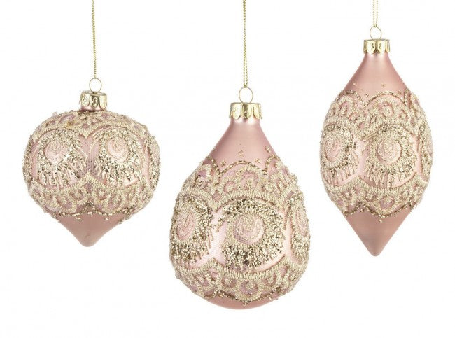 12x Anhänger VT Murano Rosa Ass3