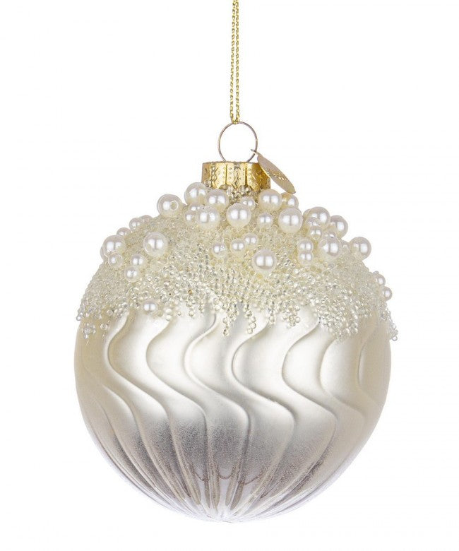 12x Sphere VT Emotionen Perle White D80