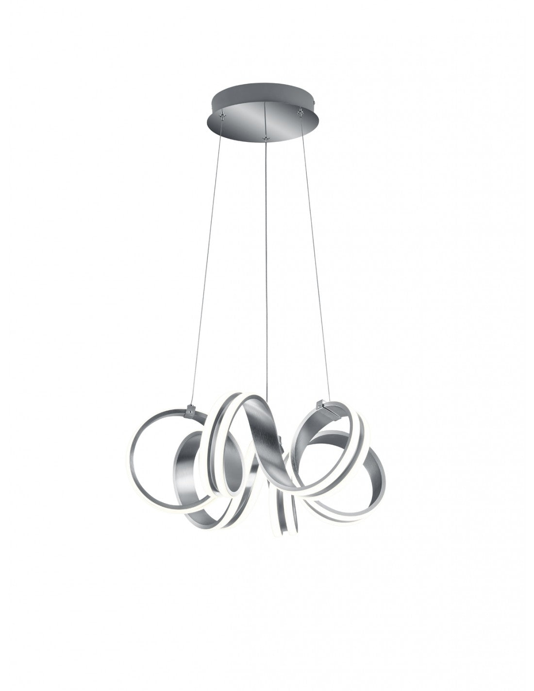 Moderne, Moderne Carrera Nastro Led AllAluminium Trio Lighting