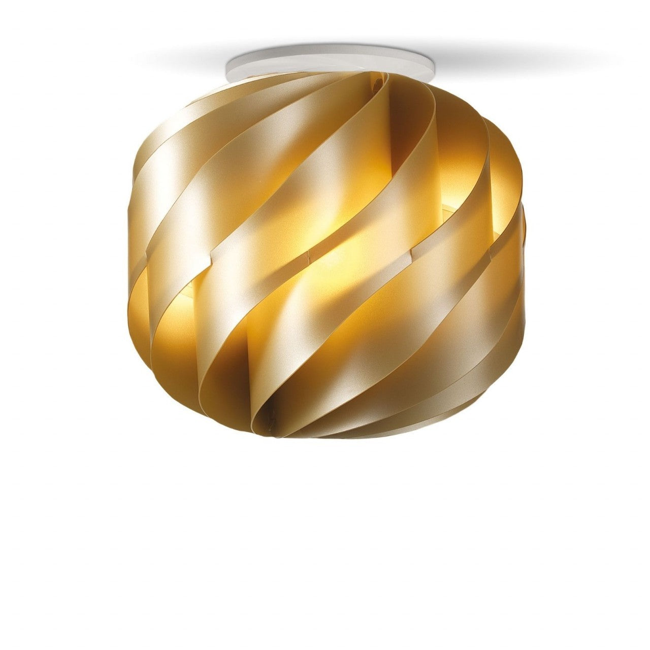 Neu Gold Deckenleuchte cm. 25 x 24h