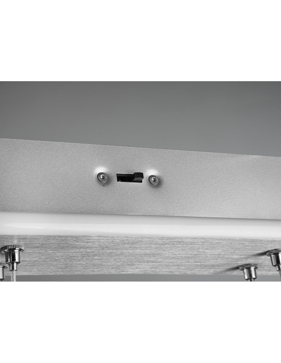 Aufhängung mit 3 Ringen, LED-Dimmer, Nickel-Dimmer, Morrison Trio Lighting