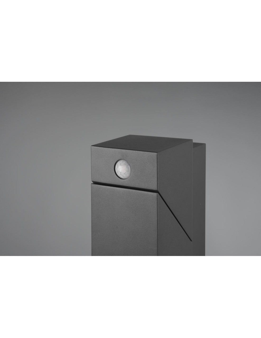 Avon Anthrazit verstellbare LED-Gartenpoller IP54 Bewegungssensor Trio-Beleuchtung