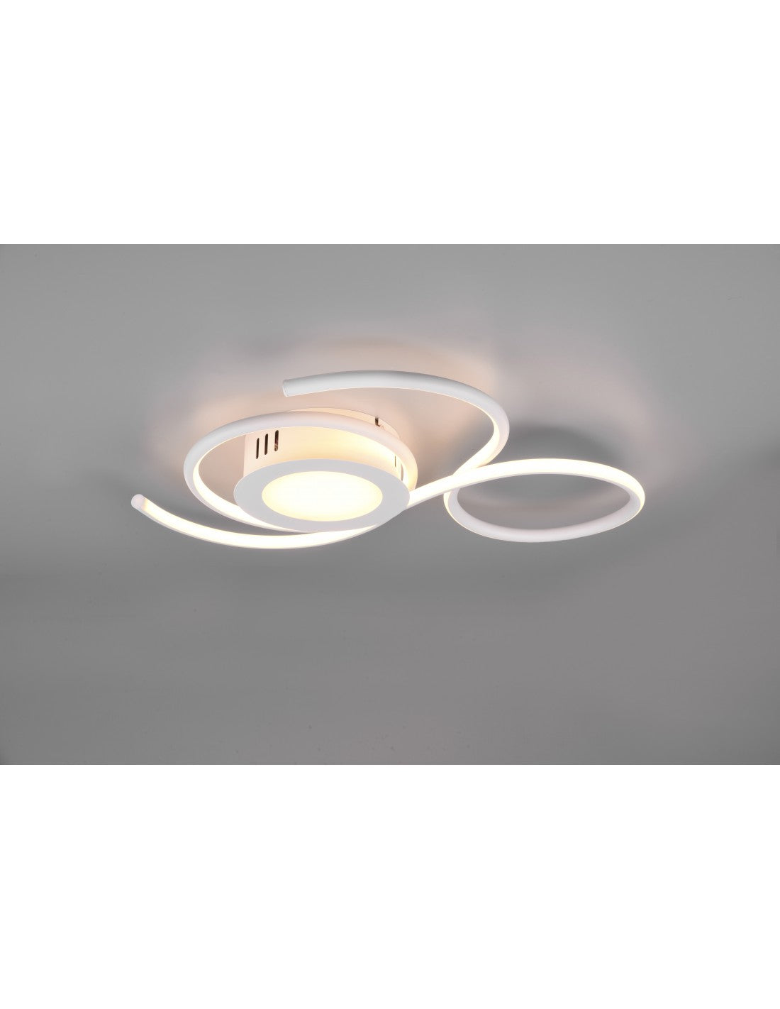 Plafoniera Design Moderno Led Dimmer Jive Bianco Trio Lighting