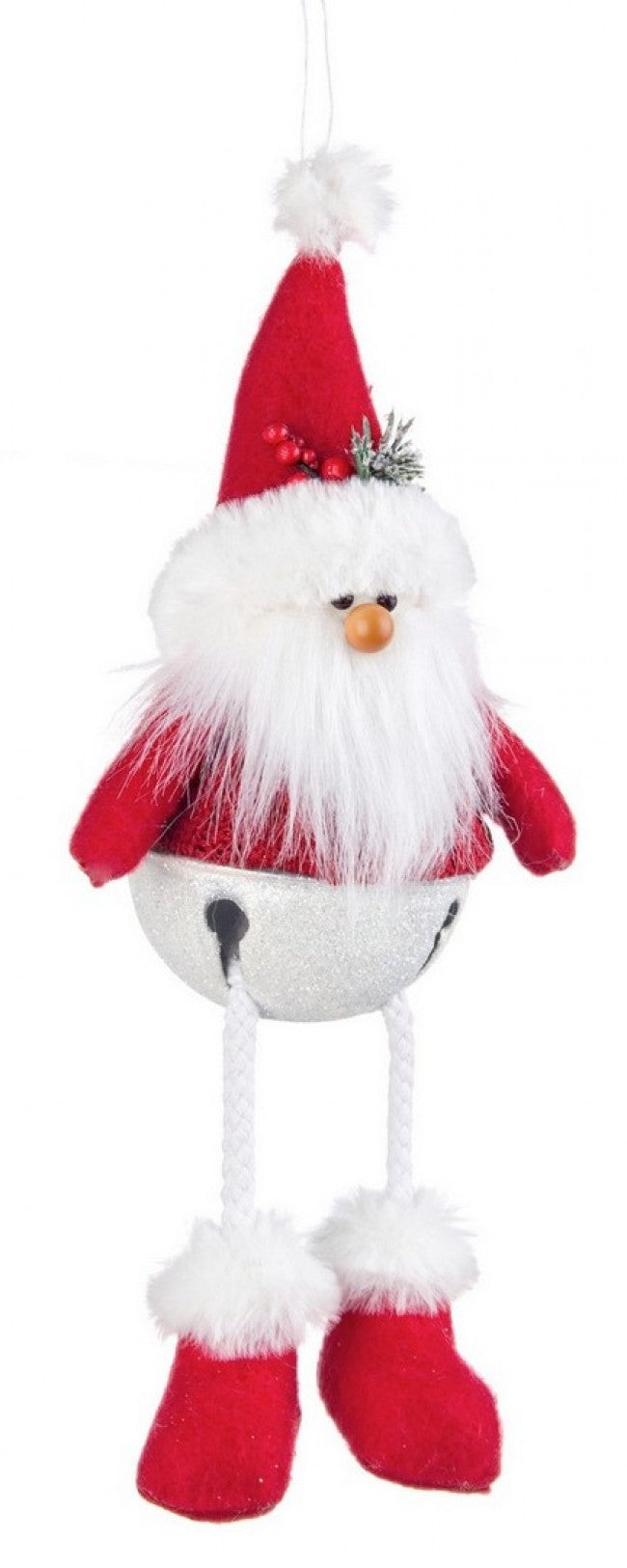 4x Magical Santa Santa Red Anhänger