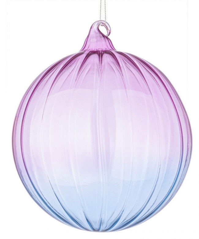 6x Kugel VT Plattenlila-blau D150