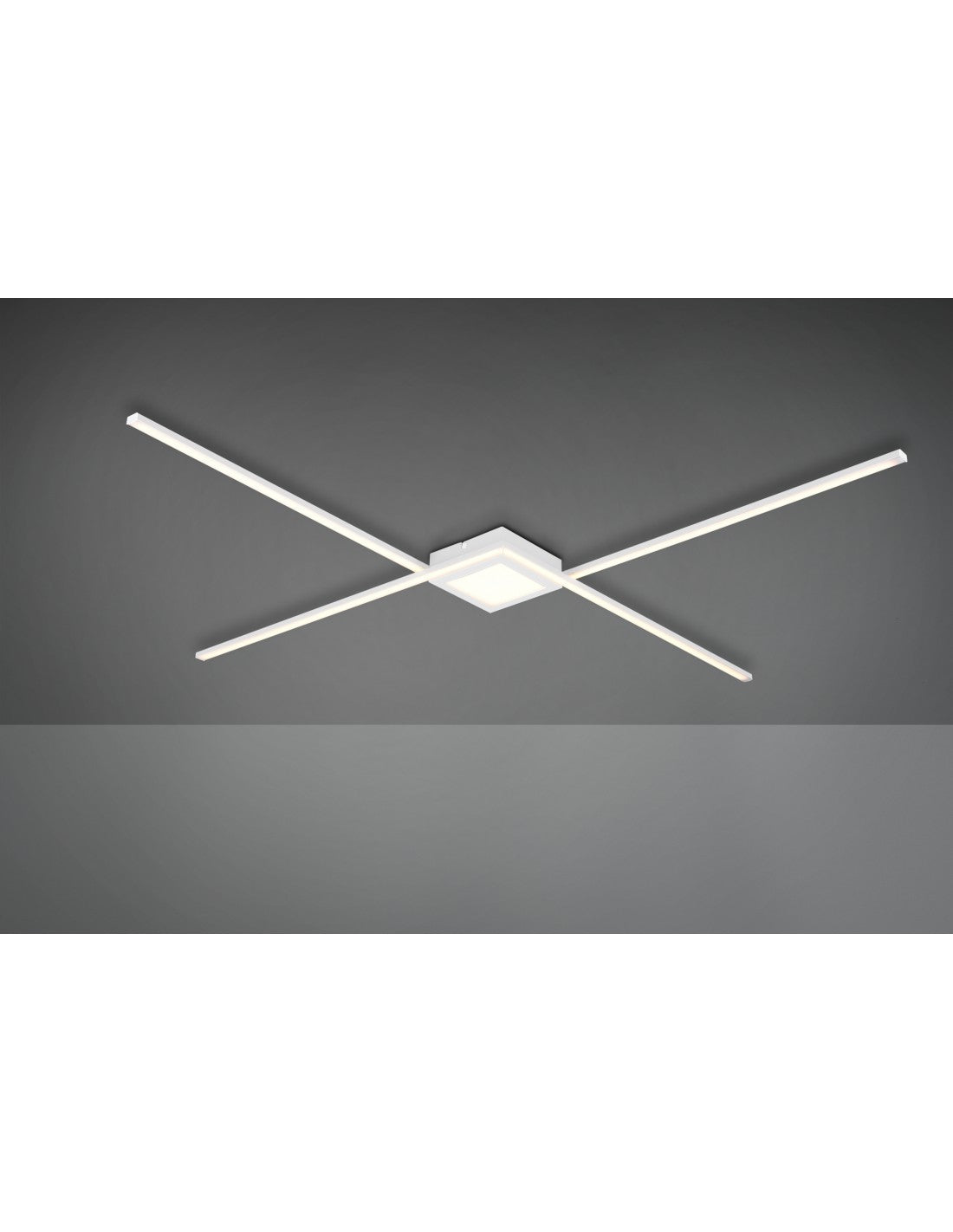 Plafoniera Oxford Bacchette X Led 4000k Bianco Opaco Trio Lighting